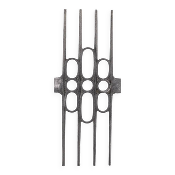 Fixation de porte moulée brutaliste des années 1980, Allemagne