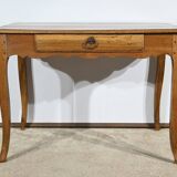 Walnut and Cherry Office Table, Louis XV style – Early 19th century