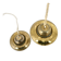 Pair of "Fior di Loto" pendants by Afra & Tobia Scarpa for Flos, year