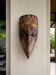 Grand traditional Indonesian mask carved from wood.