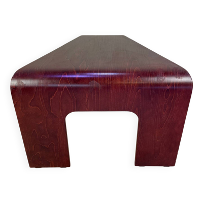 Table basse Stressless en bois cintré
