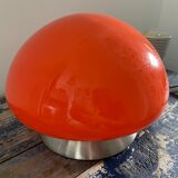 Orange mushroom lamp tactile