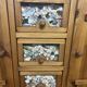 Commode en pin massif vintage