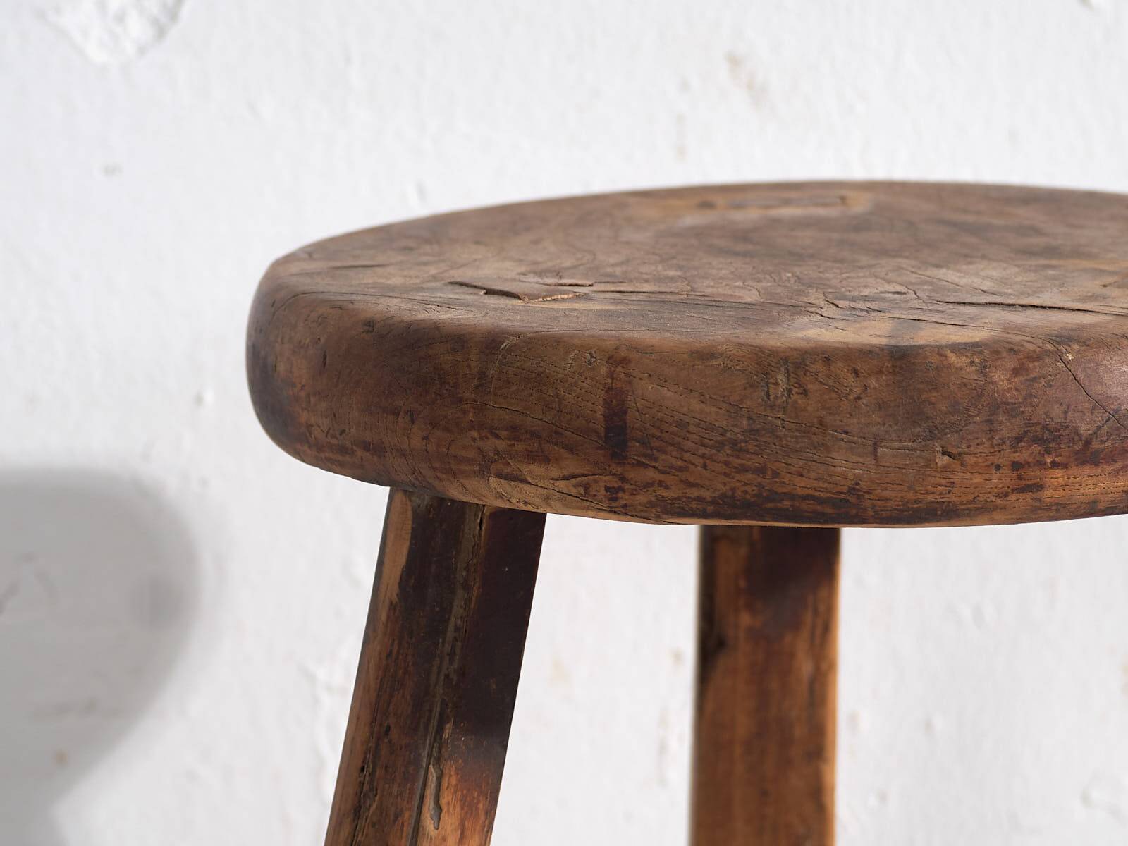 Antique handmade stool (c.1900) #18