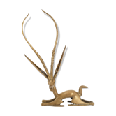 Antelope height 36 cm 1970 vintage