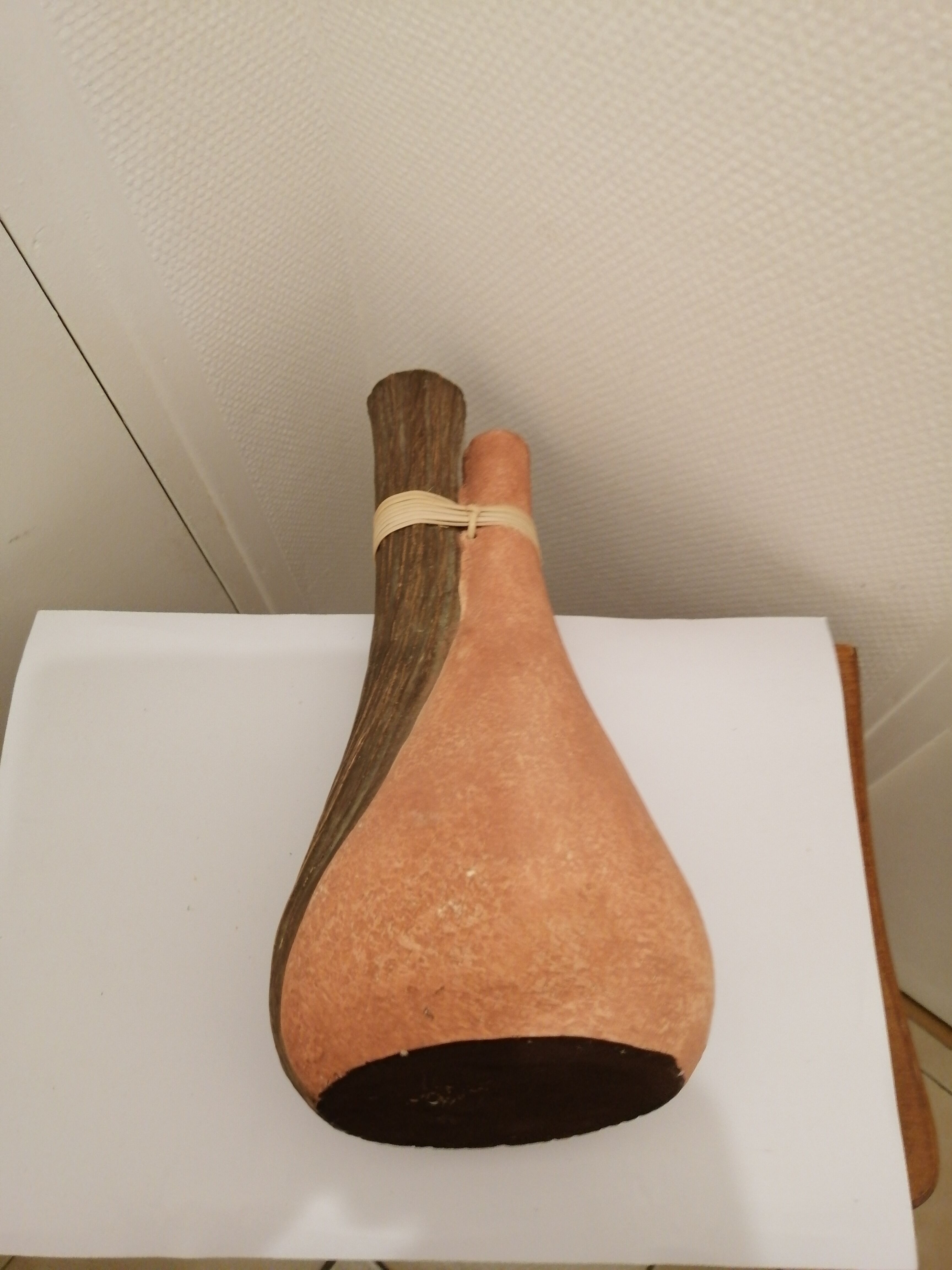 Vase medium double en ceramique 2 couleurs