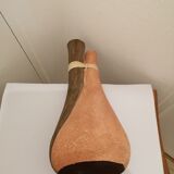 Double medium vase in ceramic 2 colors