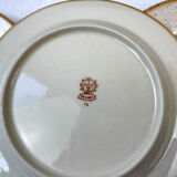 Set of 6 Tulowice stoneware plates