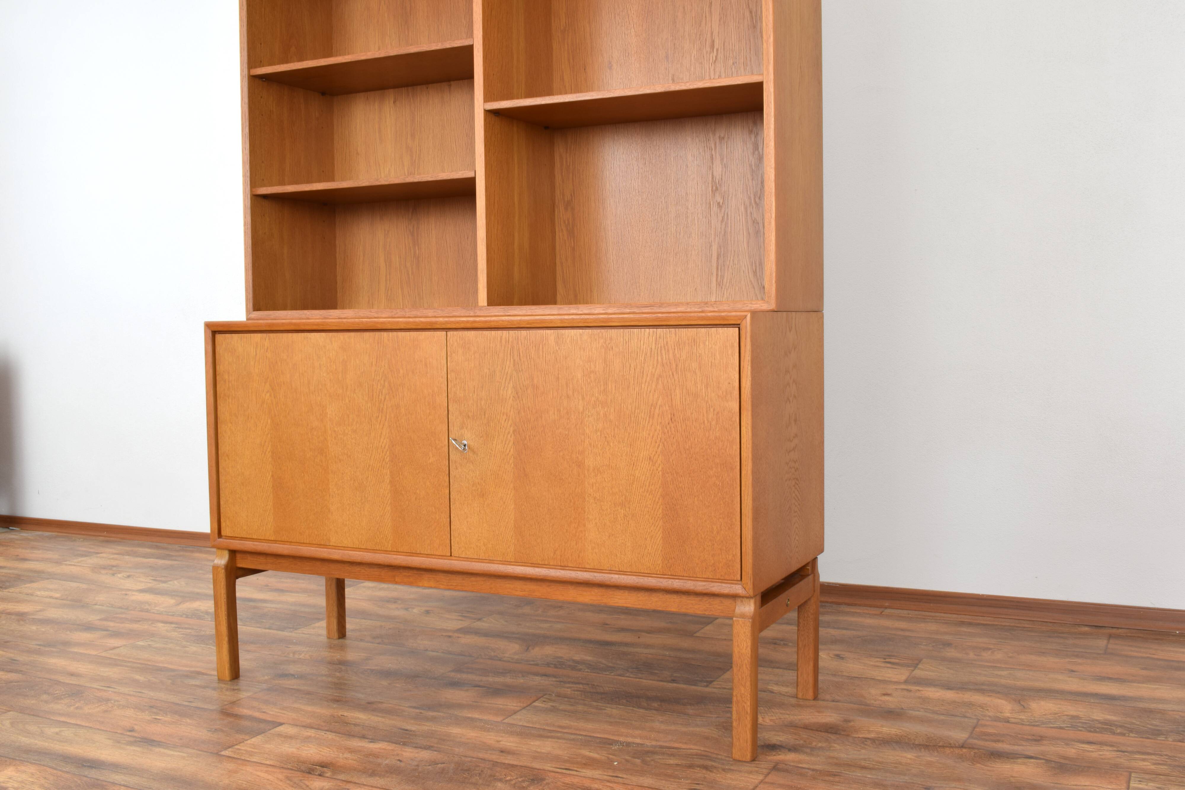 Mid-Century Oak Cabinet by M. Grabiński for Ikea, 1960s