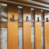Scandinavian teak coat rack 1970