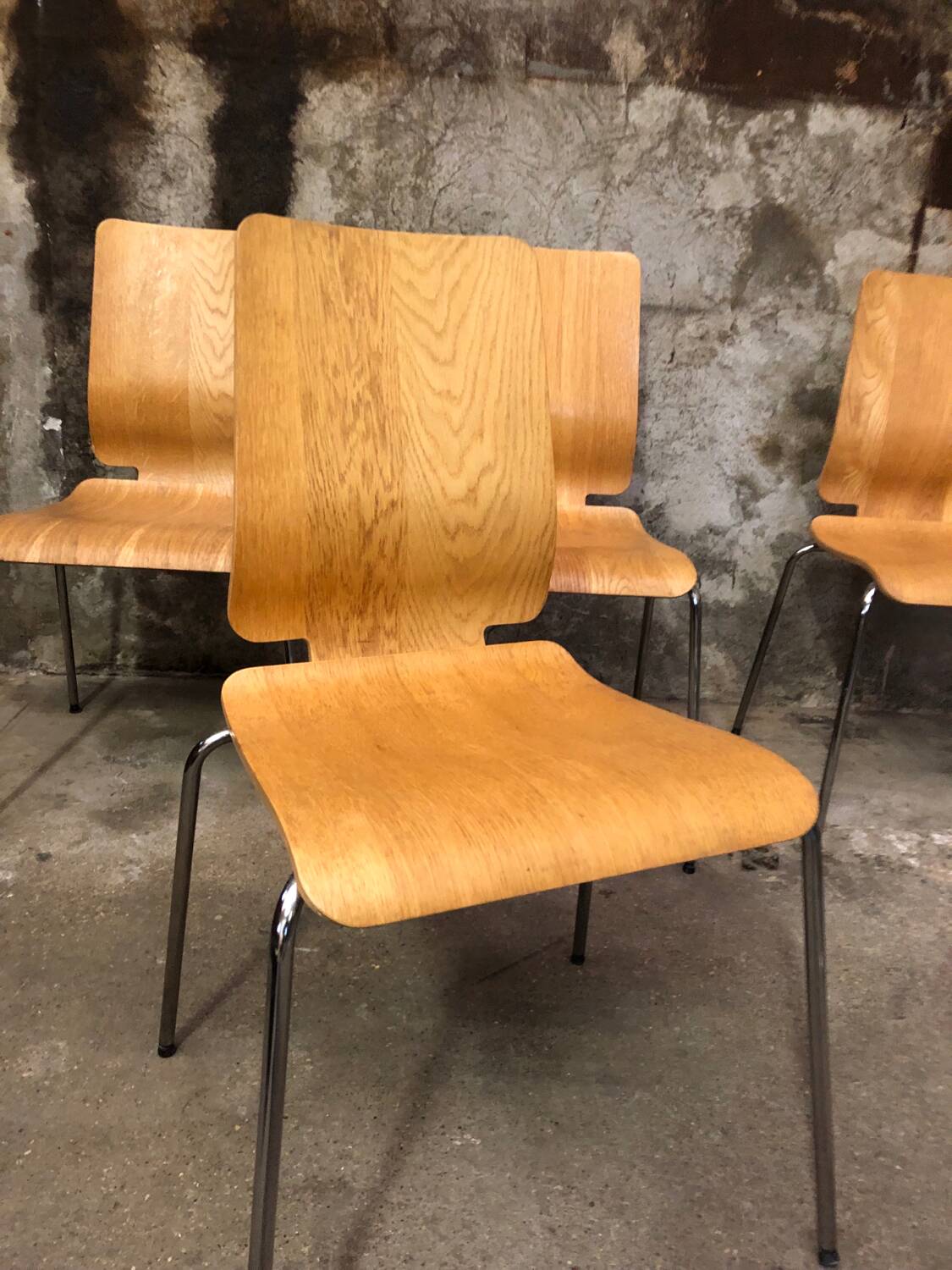 4 Gilbert Chairs IKEA 1999 Design