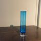 Turquoise glass soliflore