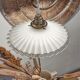 Vintage opaline pendant lamp