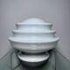 Lampe opaline skyscraper Art Déco