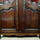 Louis XV style bookcase in walnut, oak and beech circa 1880