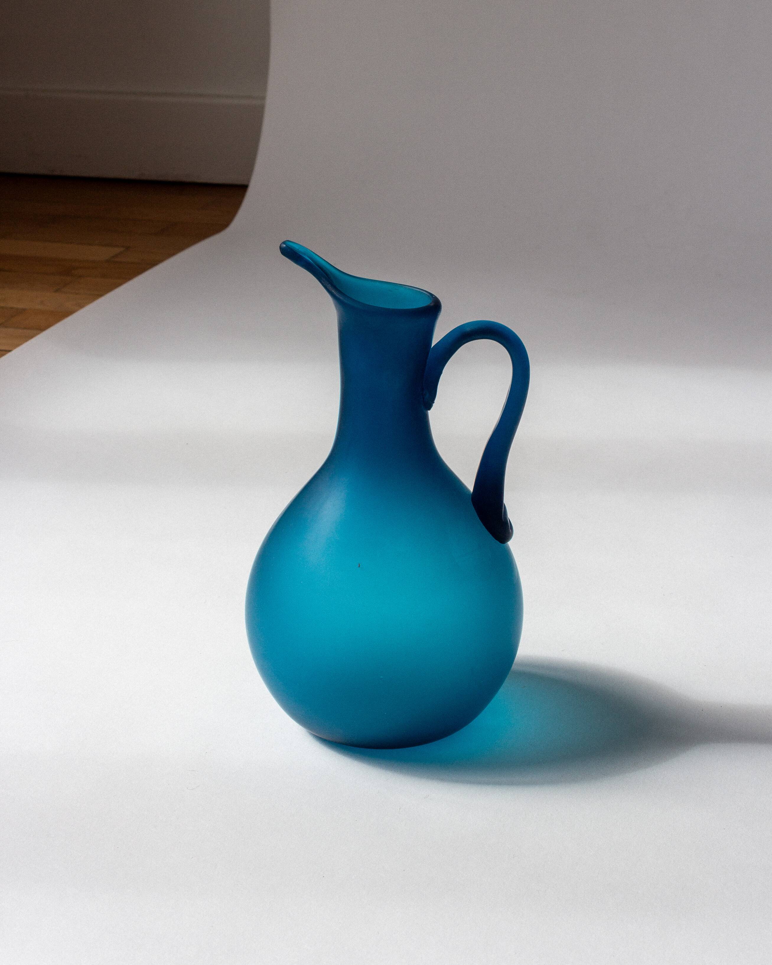 Italian pitcher or vase, Murano, 60s/70s