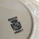 Six pastel earthenware plates from Digoin and Sarreguemines antiques