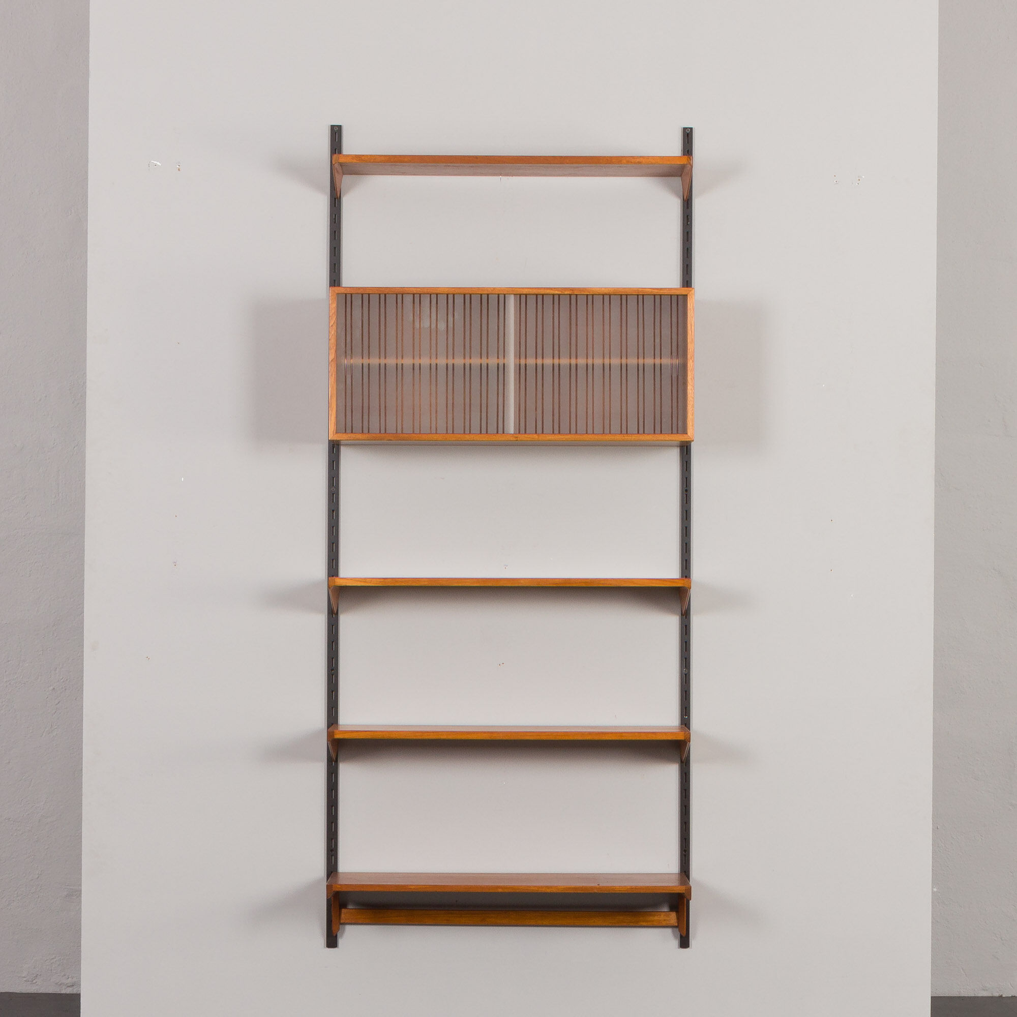 Scandinavian bookcase in teak by Kai Kristiansen for FM Mobler Denmark 1960s