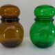 Lot 2 vintage reclining pots in verrd