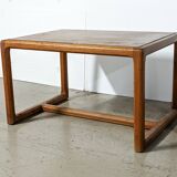 Vintage rectangular rosewood coffee table, Scandinavian design