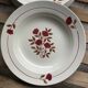 Assiette creuse en faïence HBCM modèle Martine