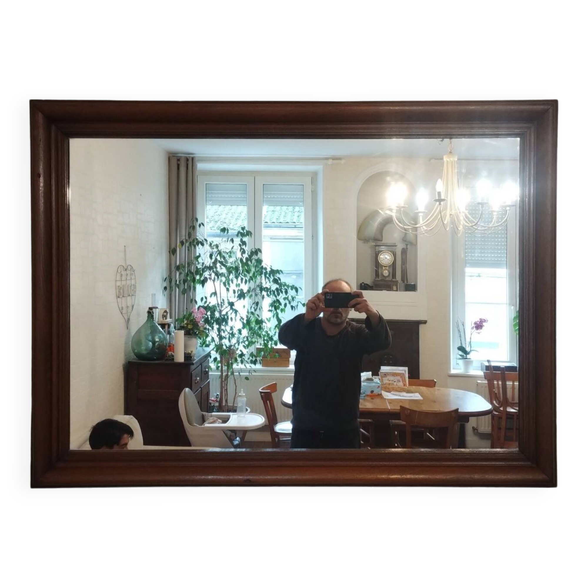 Large fireplace mirror