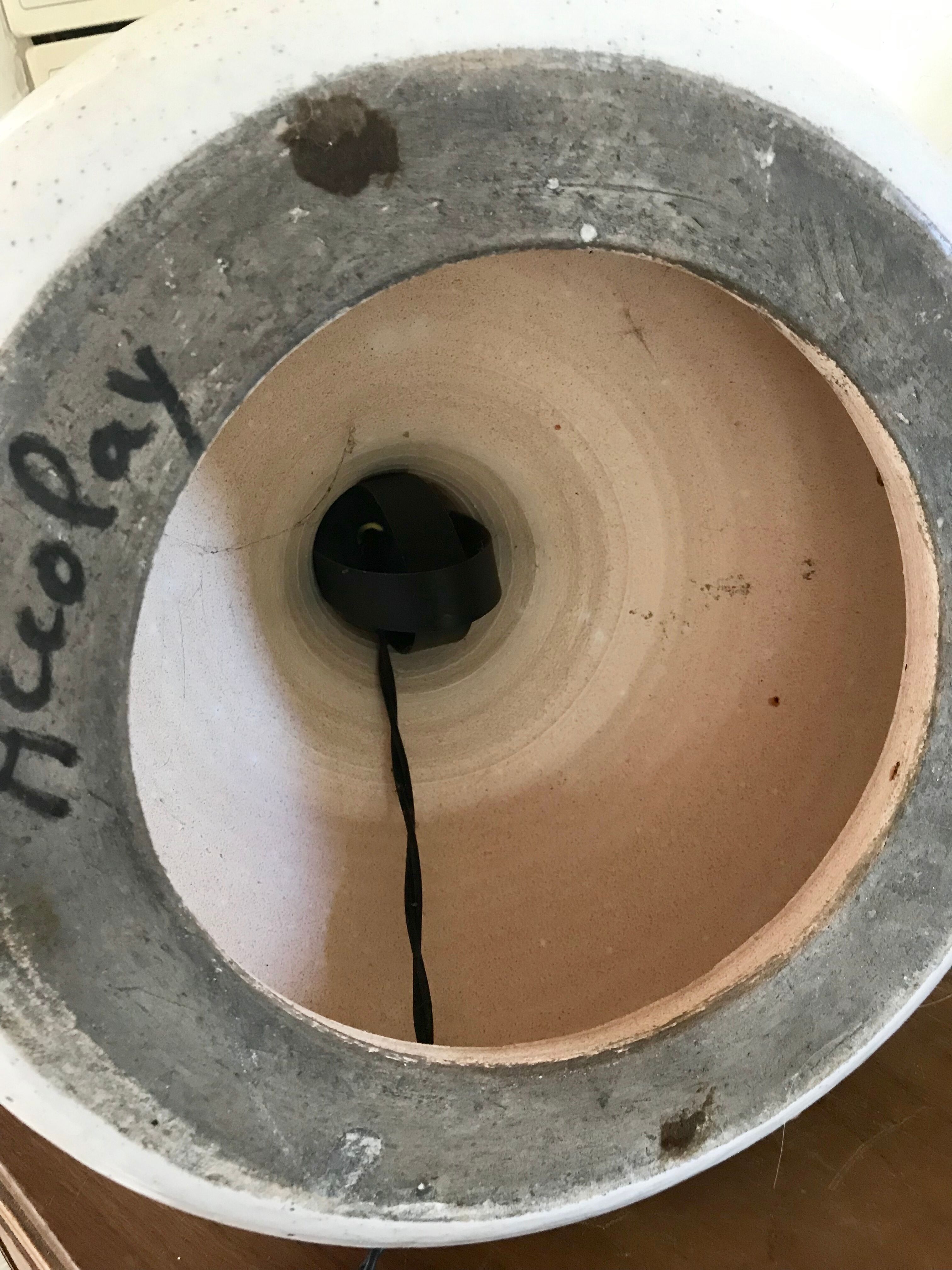 Vintage ceramic lamp