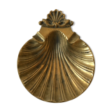 Empty pocket brass ashtray