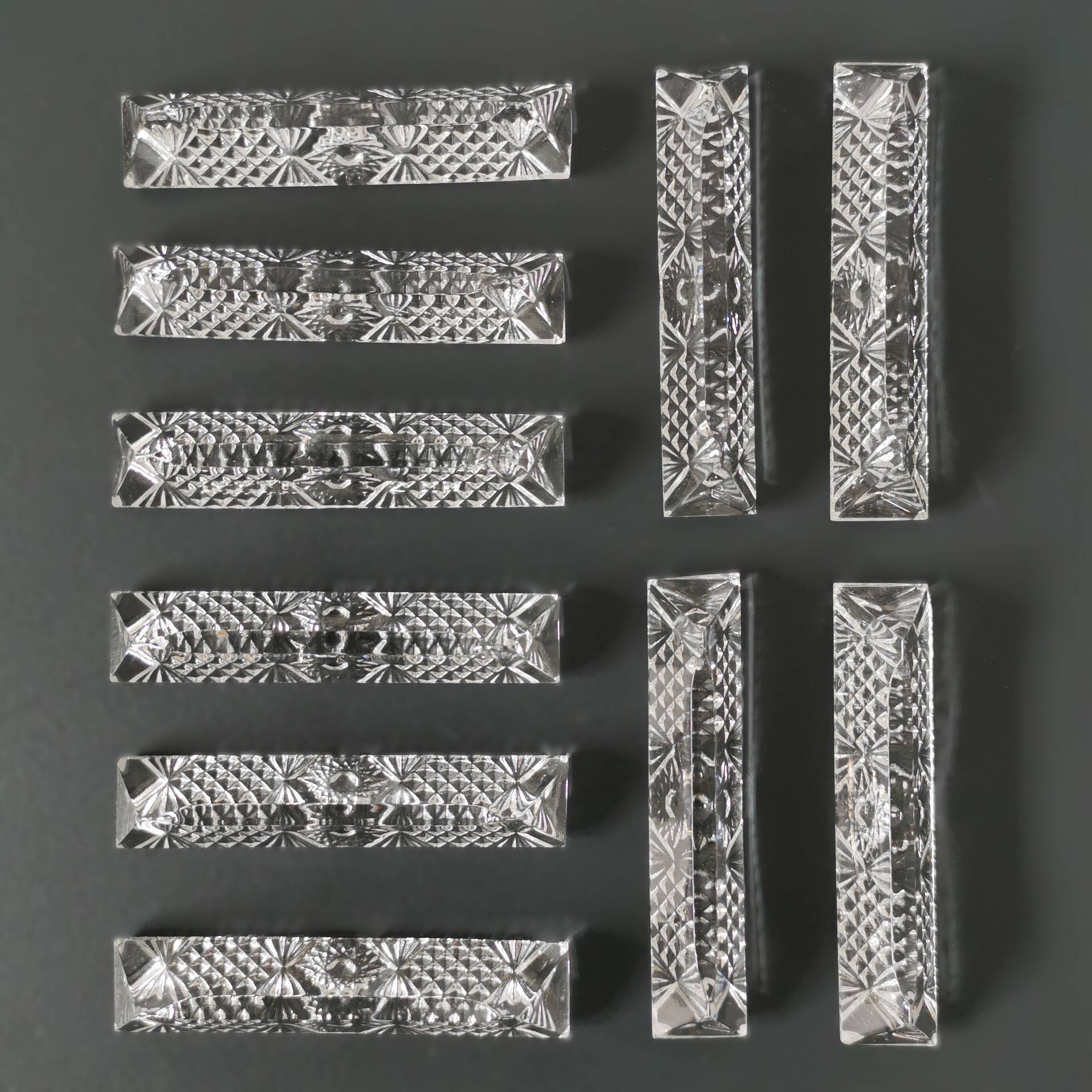Set of 10 knife holders