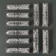 Set of 10 knife holders