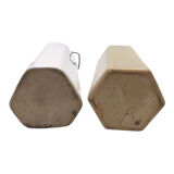 Old sandstone bottles