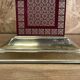 Old 70's lamp, "barber" design, lacquer and gilding, vintage