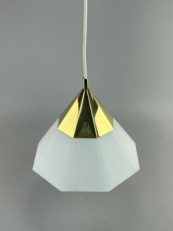 Suspension Limburg verre espace age design 60s 70s