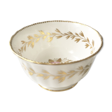 English porcelain bowl decorated with flowers