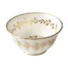 English porcelain bowl decorated with flowers