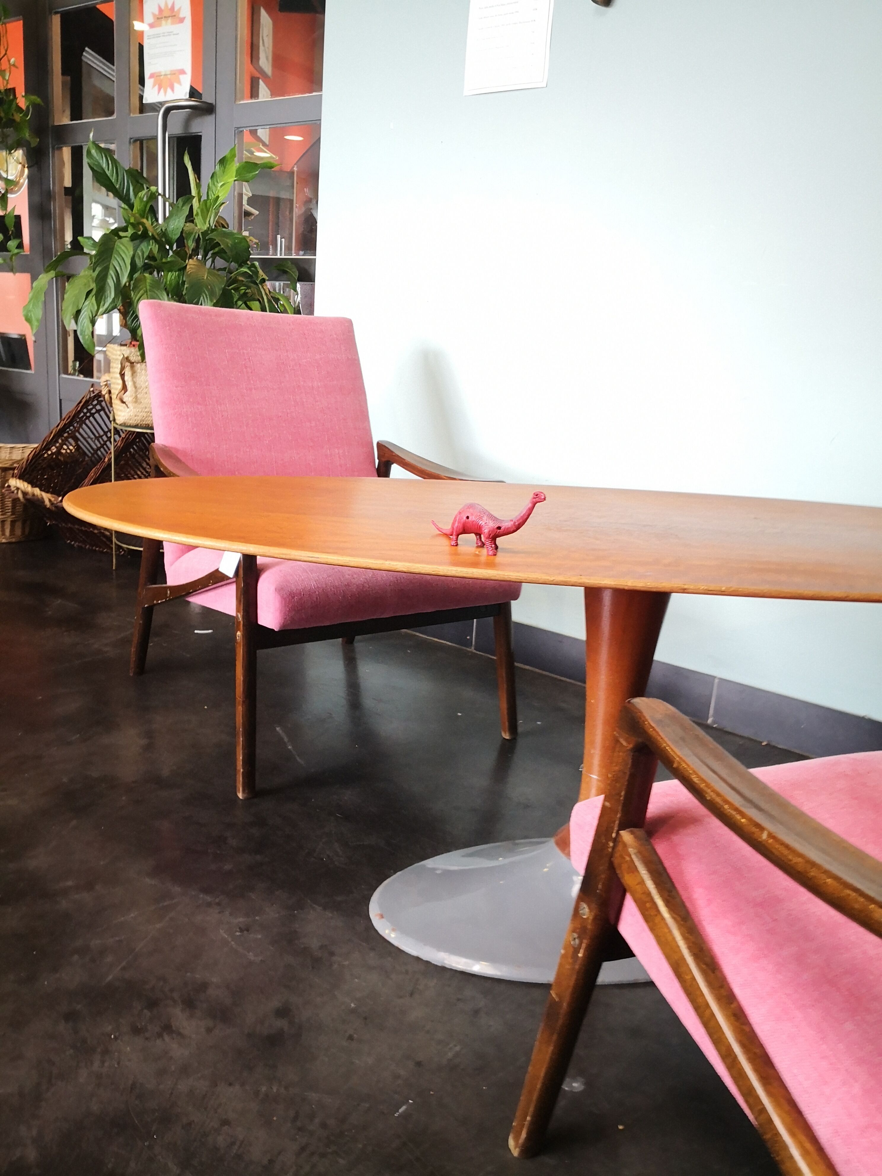 Vintage coffee table, Czech 1960