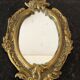 Brass hand mirror