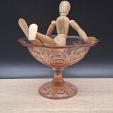 Manage glass rose cup