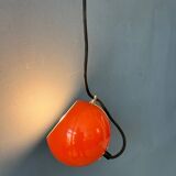 Small red adjustable Artimeta eyeball pendant lamp