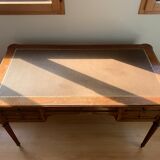 Bureau ancien Louis XVI merisier massif