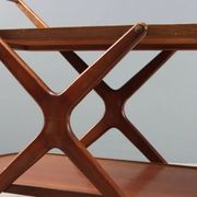 Vintage beech kitchen sideboard, design, Italy, 1950s