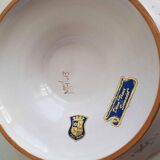 Moustier style fruit bowl
