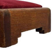 Art Deco footstool foot rest minimalist 30's design