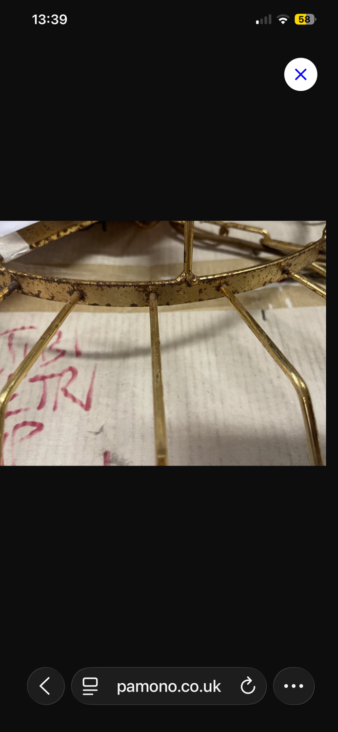 Chandelier en verre de Murano Tronchi des années 1970