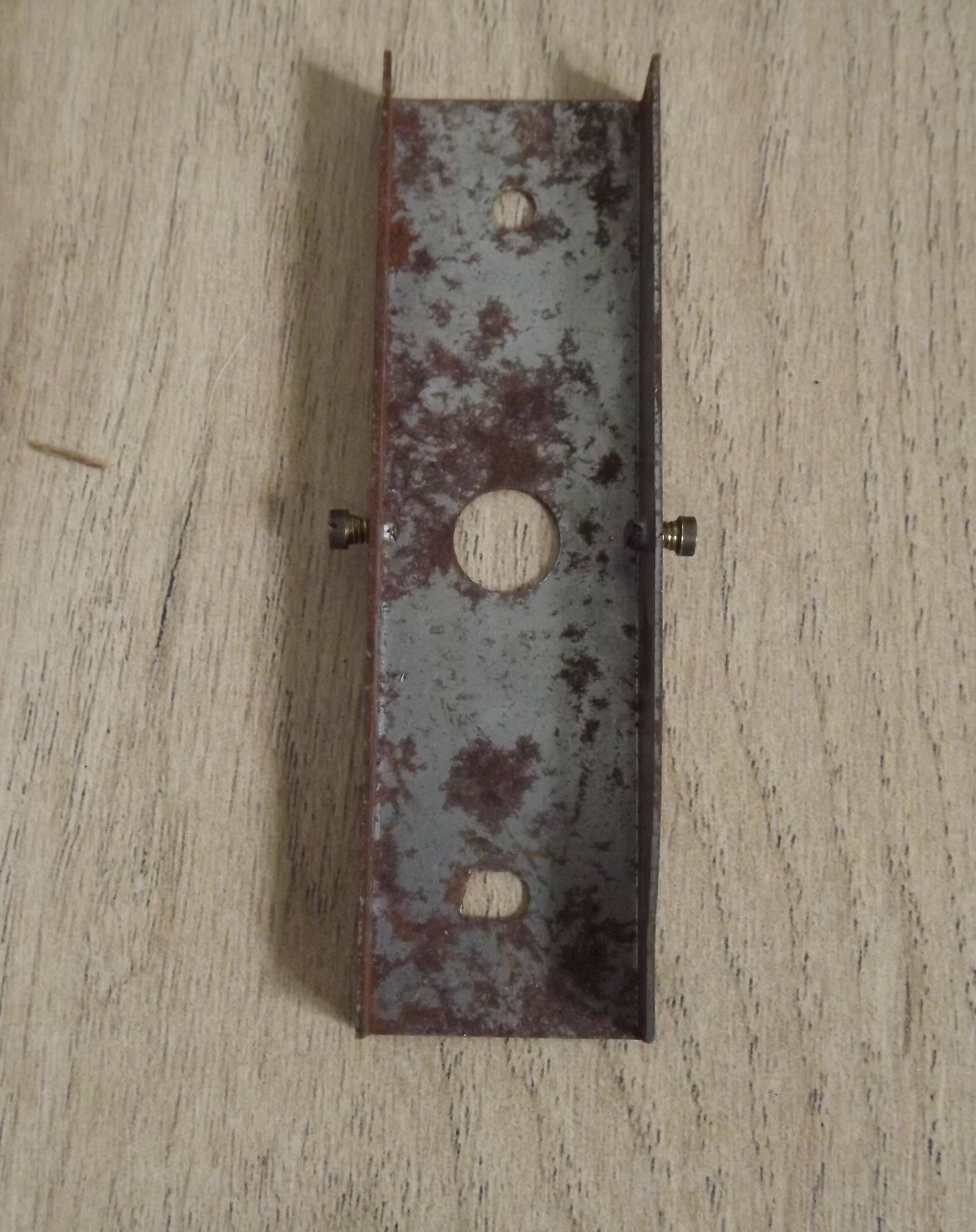 Mid-Century French Brass Sconces • Bullrush Design • Opaque Glass Shades