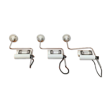Mid-Century Dim ceiling lamp by Vico Magistretti for Oluce, 1970s, set of 3