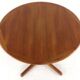 Table à manger extensible Silkeborg Round 1x - design danois en teck