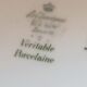 6 Bavaria soup plates. Annabel model. White, gold edging. Central motif.