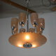 Lustre plaqué chromé Art Déco