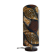 tube lamp wooden base | wax fabric boho-ethnic chic